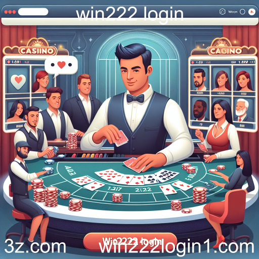 Atração dos Jogos Ao Vivo no Win222 Login